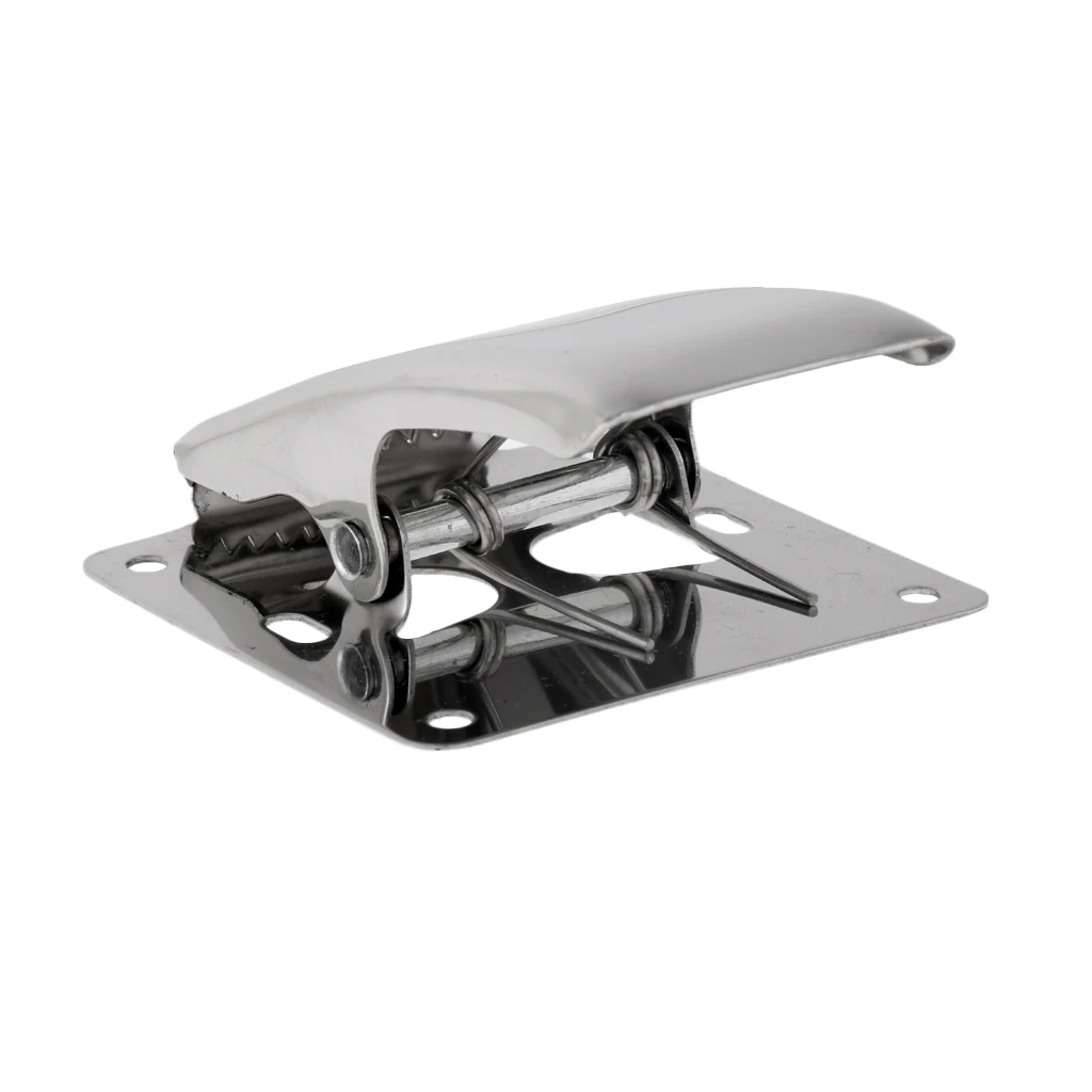 Safety clamp for Durable Stainless Steel Fish Fillet with mounting Screws for The Cleaning Card rustproof and Corrosion Resistant Fish Fillet clamp
