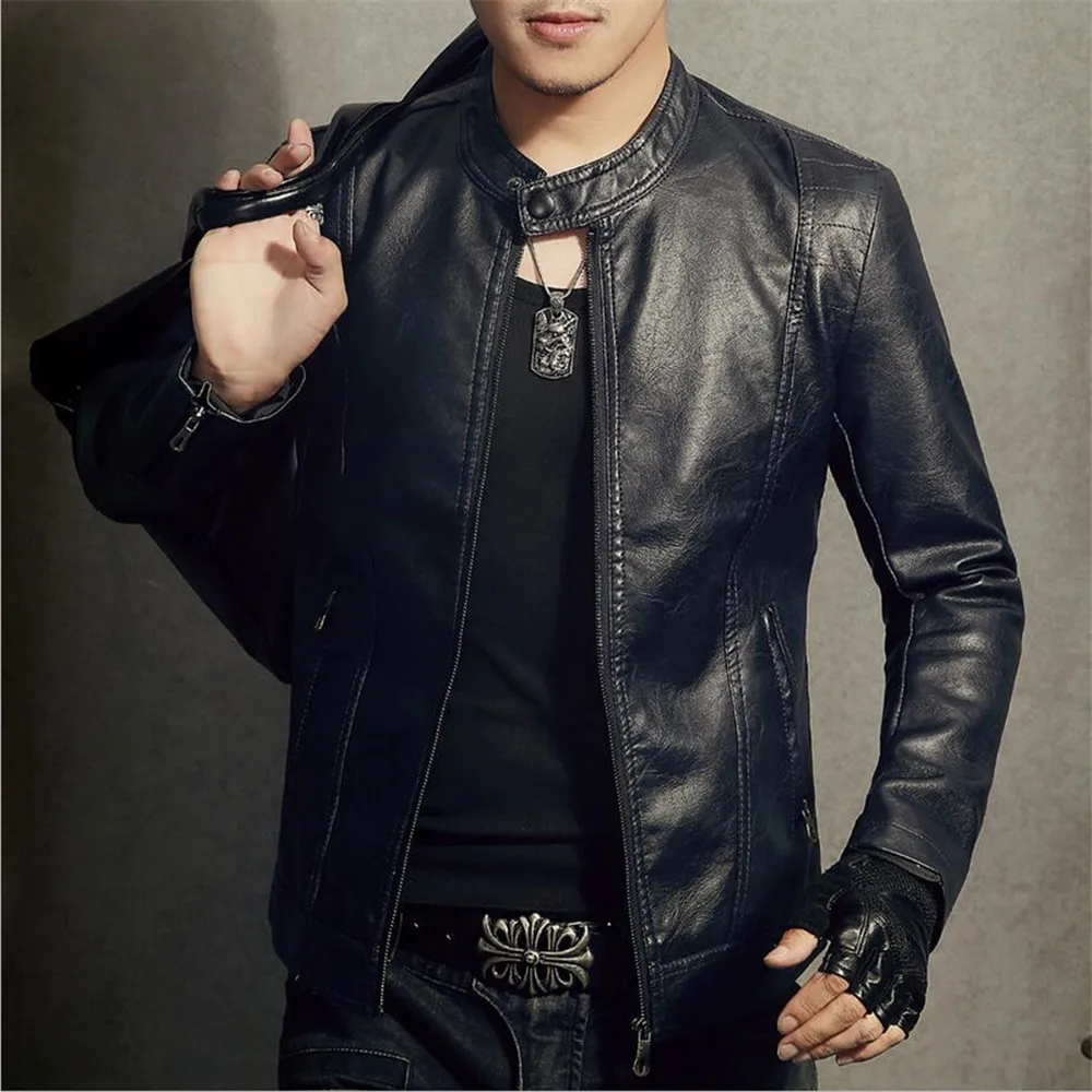 Aliexpress.com : Buy New 2018 Winter Motorcycle Bomber Leather Jacket