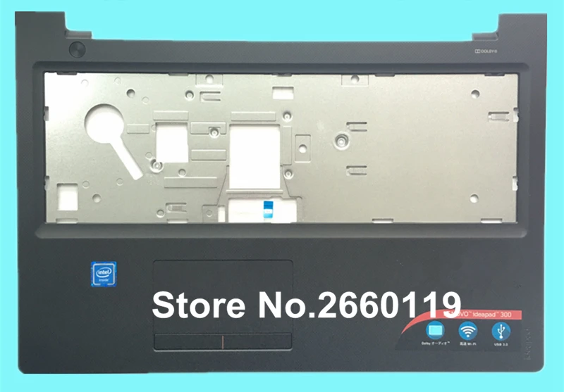 

Free shipping brand new upper case for lenovo IdeaPad 300-15 300-15ISK series laptop replace cover C shell Palmrest C Case
