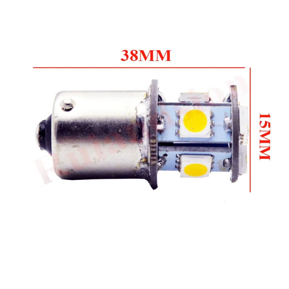1 шт. без Полар флиса 6V DC12V 24V 5050 led 1156 BA15S P21W BAU15S PY21W 4300K автомобиля задние