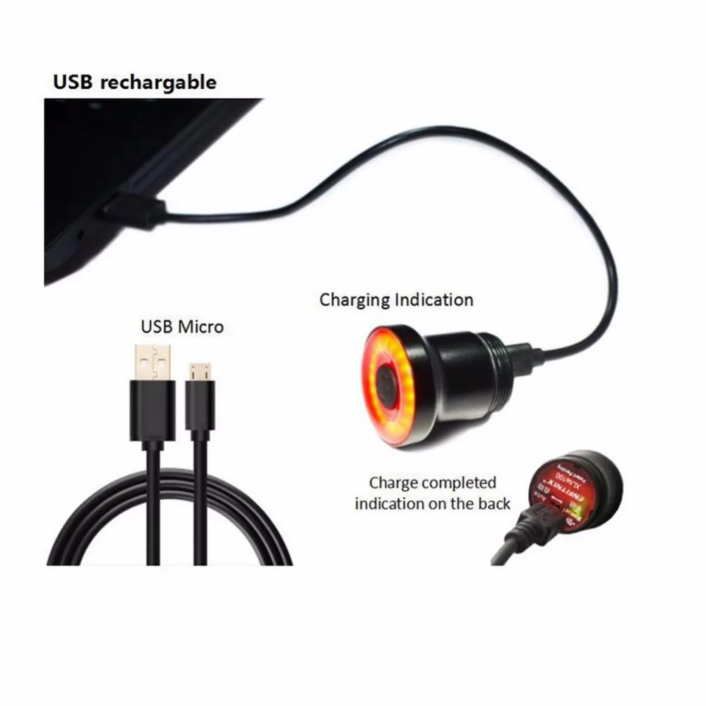 Excellent XLITE100 LED Bike Flashlight For Bicycle Seat Post Auto Start/Stop Brake Sensing IPx6 Waterproof USB Smart Brake Tail Light 3 Excellent XLITE100 LED Bike Flashlight For Bicycle Seat Post Auto Start/Stop Brake Sensing IPx6 Waterproof USB Smart Brake Tail Light 3