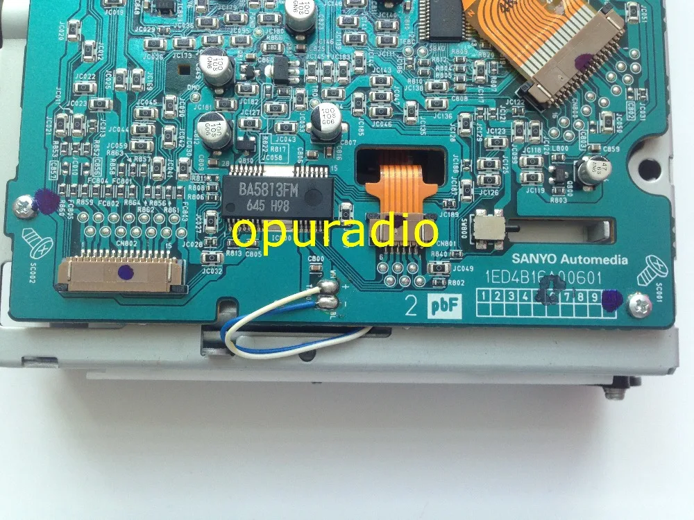 FMS аудио одиночный cd механизм 1ED4B10A16401A датчик PCB для Mazda Автомобильное cd-радио плеер