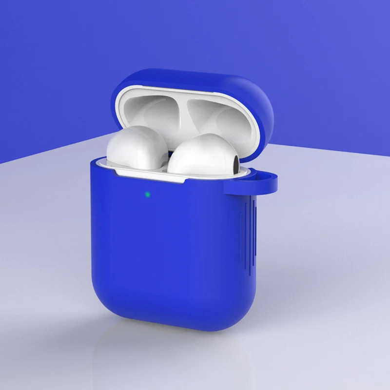 Силиконовый чехол для Apple Airpods2, Мягкий противоударный чехол для Apple AirPods 2, уплотненный чехол для наушников s Air Pods2, защитный чехол - Цвет: O