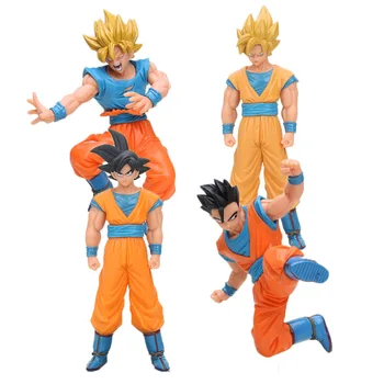 

15-18cm Anime Dragon Ball Z Figure toys super saiyan Son Goku Son Gohan DXF Fighting Vol.4 PVC Action Figure Toy
