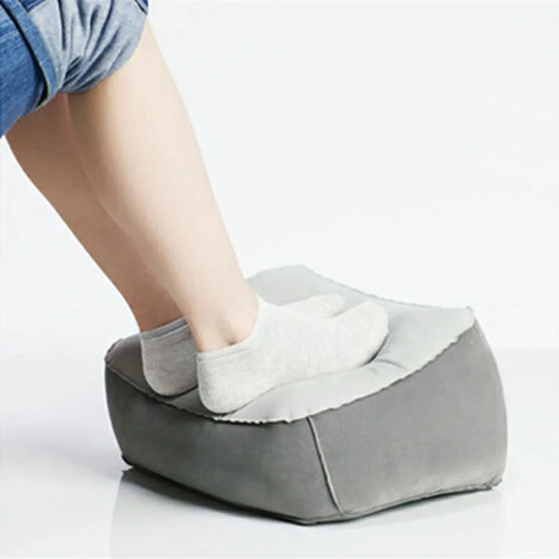 

NEW Inflatable Foot Rest Cushion for Under Desk Leg Support Pillow Knee Sciatica Hip Joint Ankle Pain Relief Car Airplane Pillow