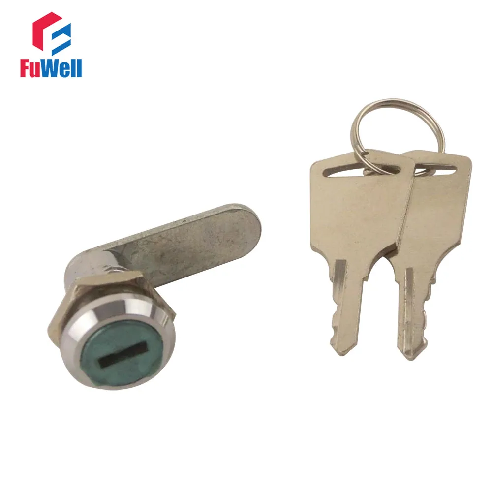 

4pcs Mini Cam Lock 16mm Thread Length Mailbox Drawer Lock MS202-16 Cupboard Door Cabinet Lock