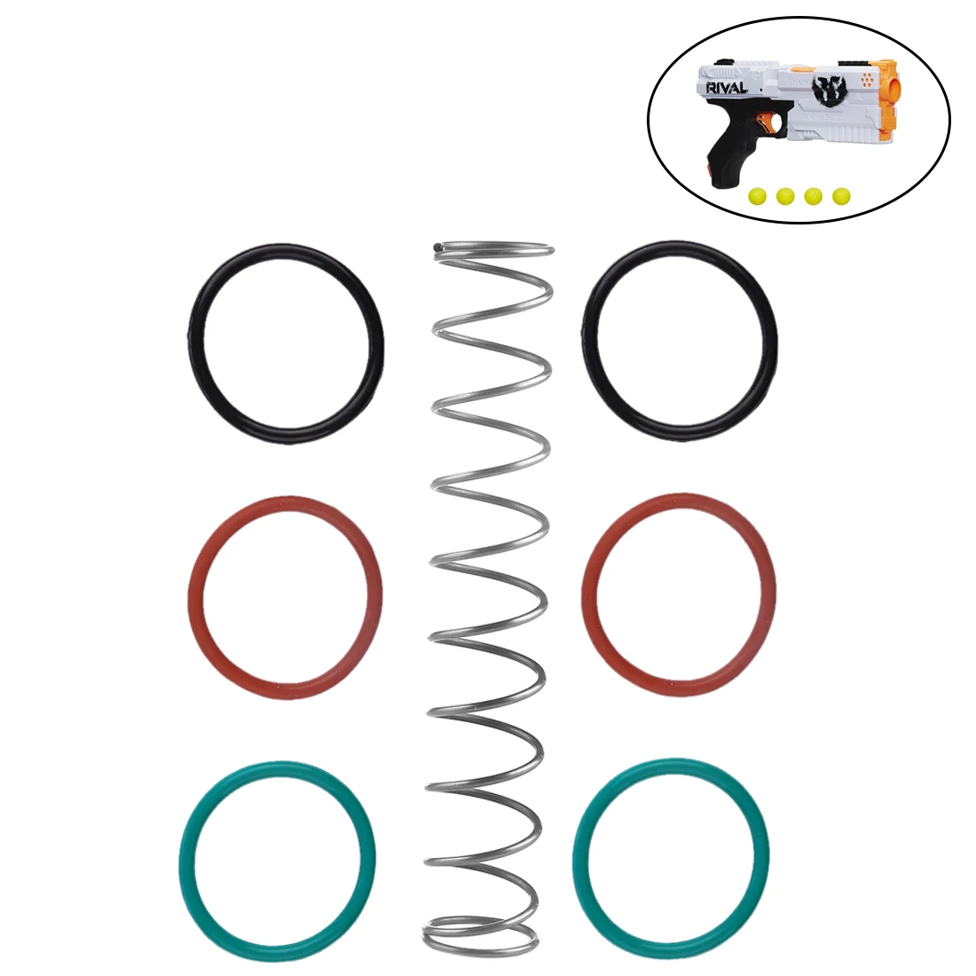 

Surwish 13KG Upgrade Spring Kit Professional Toy Accessories for Nerf Rival Phantom Corps Kronos XVIII-500