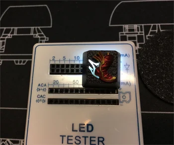 

[HFSECURITY] Dota 2 Fly Shoes Aluminum Alloy Backlit Mechanical Keycaps Luminous Metal Keycaps for Mechanical Keyboard