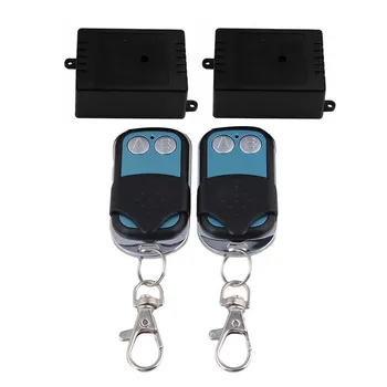 

433MHz 6V 1CH 2 Receiver Metal 2Key Led Self-lock Remote Control Switch