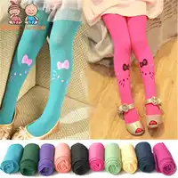30pc/lot 3-8 Years Children's Velvet Smiley Tights Kids Baby Spring Pantyhose Girls Dance for Kids Children Tights Child Tights