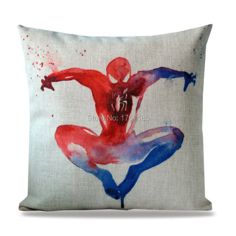 On Sale Marvel Comics Spiderman Cushion Cover Decorative Pillow