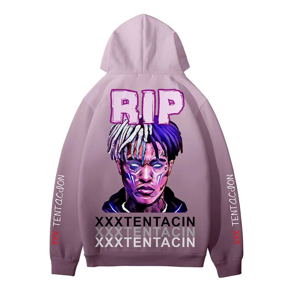  3D XXXTENTACION Hoodies Sweatshirt Fashion Soft Winter/Autumn Hoodies New Kpop Hip Hop Long Sleeve 