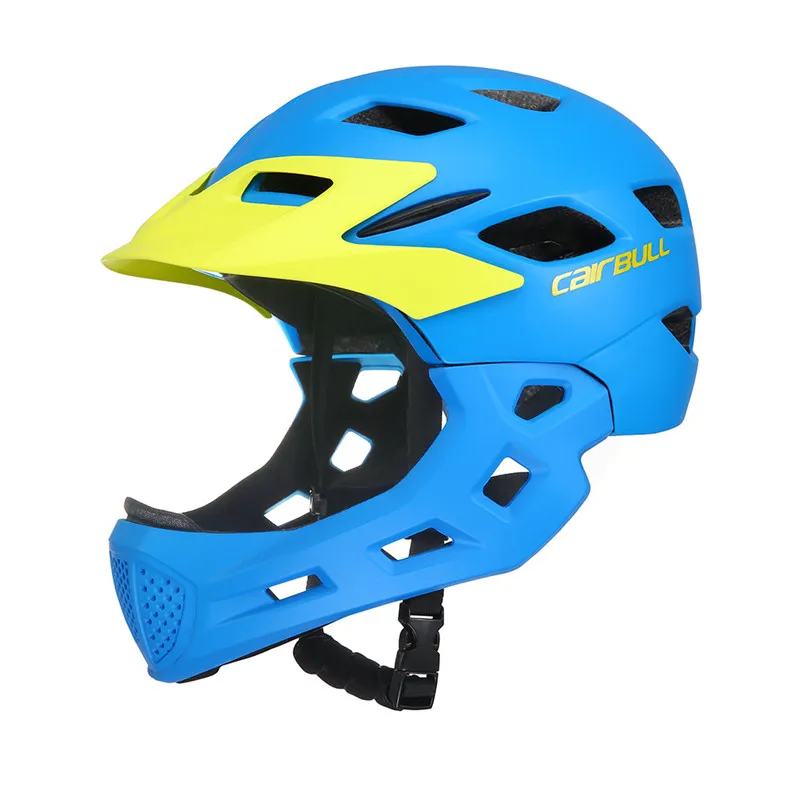 

Children Full Face Cycling Helmet Ultralight Detachable Skating Riding Safety Helmet Kids Balance Bike Bicycle Helmet 50-57CM