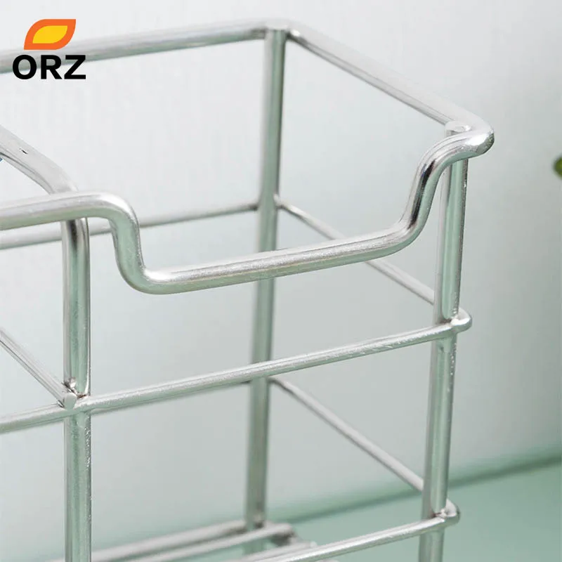 ORZ ванная комната держатель для зубной пасты и щетки подставка из нержавеющей стали аксессуары для ванной комнаты Органайзер Домашний для хранения зубных щеток HolderBox