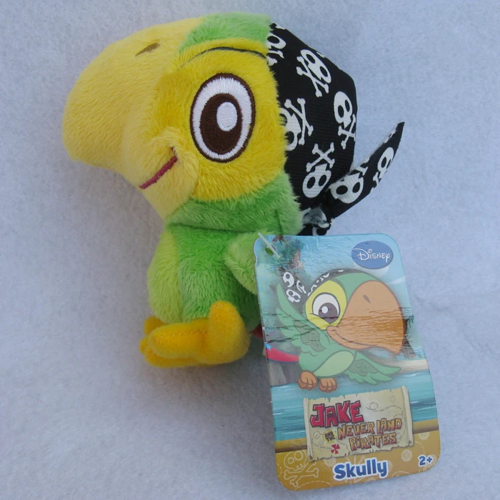 

Jake and the neverland pirates SKULLY plush toy doll with tag new