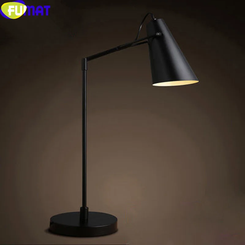 

FUMAT Nordic Modern Desk Lights Work Office Computer Fashion Eye Protection Led Lamps Simple Adjustable Desk Light for Bedroom