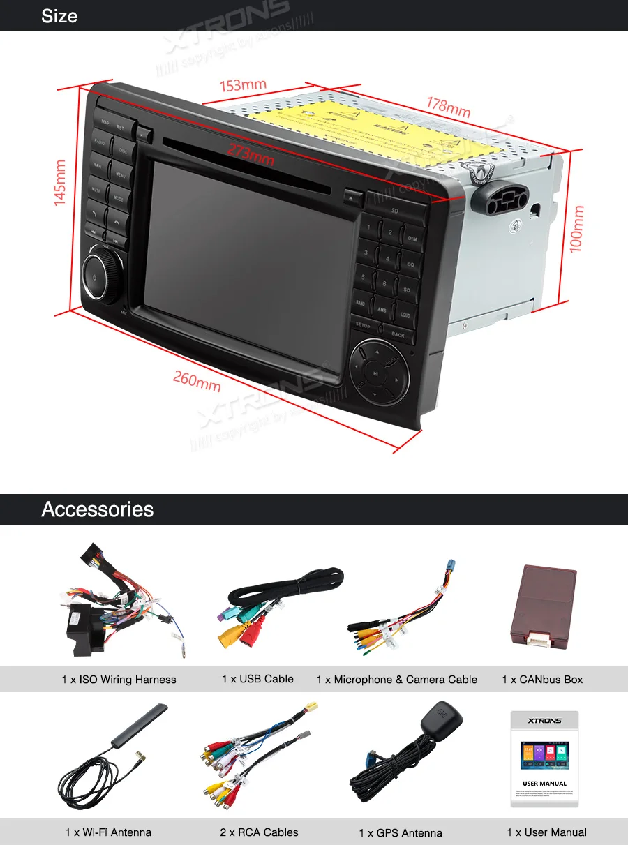 Cheap New 7" Android 9.0 OS Car DVD Multimedia Navigation GPS Radio for Mercedes-Benz ML-Class W164 2005-2011 &GL-Class X164 2006-2012 23 Cheap New 7" Android 9.0 OS Car DVD Multimedia Navigation GPS Radio for Mercedes-Benz ML-Class W164 2005-2011 &GL-Class X164 2006-2012 23