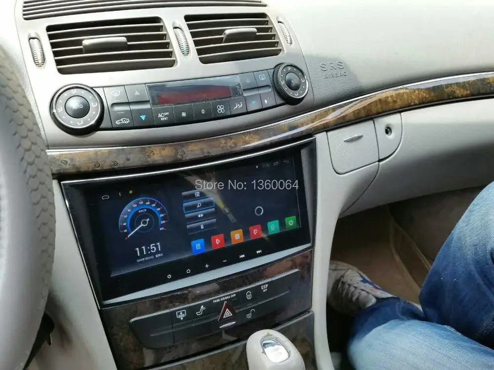 Clearance Android 6.0 Car Radio Central Multimedia GPS Navigation for Benz E CLS CLK Class W211 W209 W219 W463 E200 E220 E240 E270 E280 0