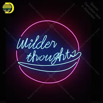 

Neon Sign Wilder Thought Neon Bulb sign handcraft Beer Club Restaurant Bedroom Decorate room vintage neon light anuncio luminos