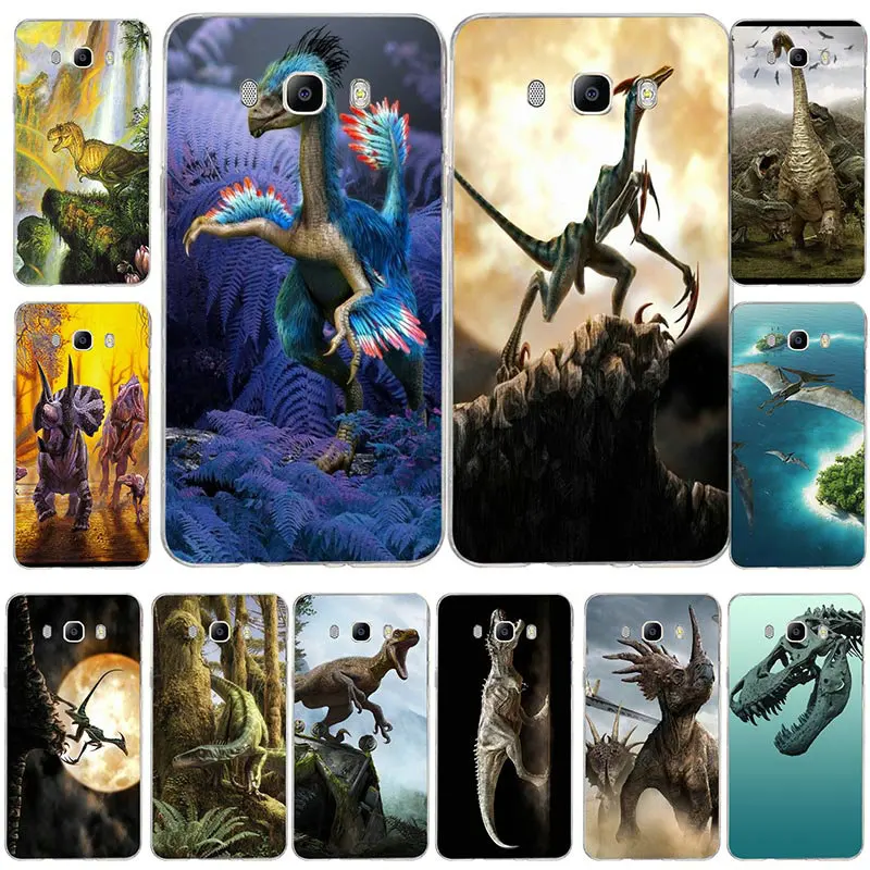Jurassic период динозавра возраст для Samsung Galaxy A3 A5 A7 J1 J2 J3 J5 J7 2016 2017 Coque Shell Мягкий ТПУ
