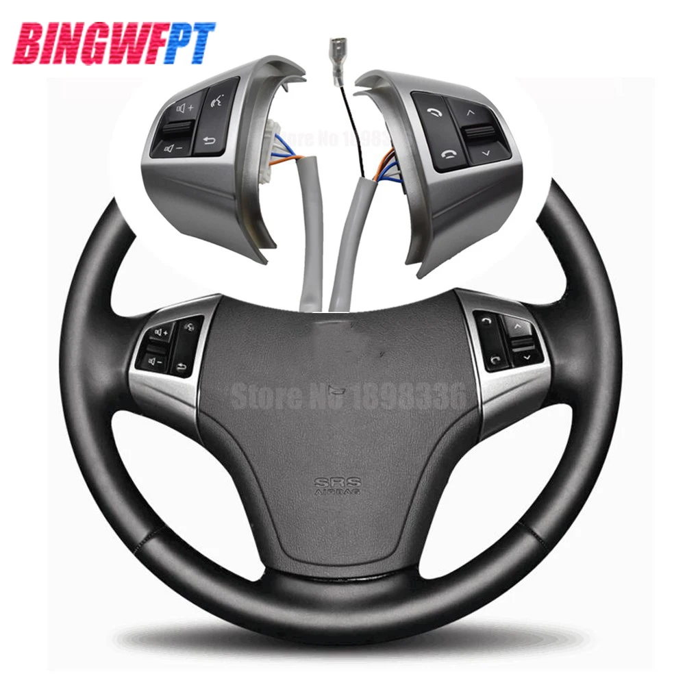 

Top quality Bluetooth Call Modified Multi Functional Steering Wheel Switch Button For Hyundai Elantra HD 2006