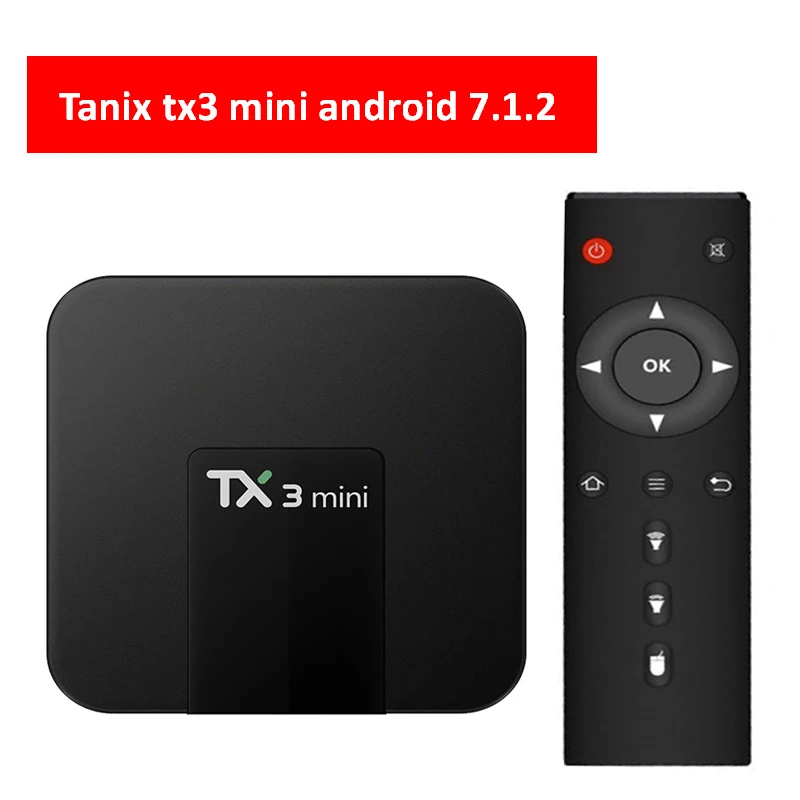 

TX3 Mini Android 7.1.2 TV BOX Amlogic S905W 2GB16GB Quad Core H.265 4K 2.4GHz WiFi Media Player Android Box TX3 mini 1gb/2gb ram