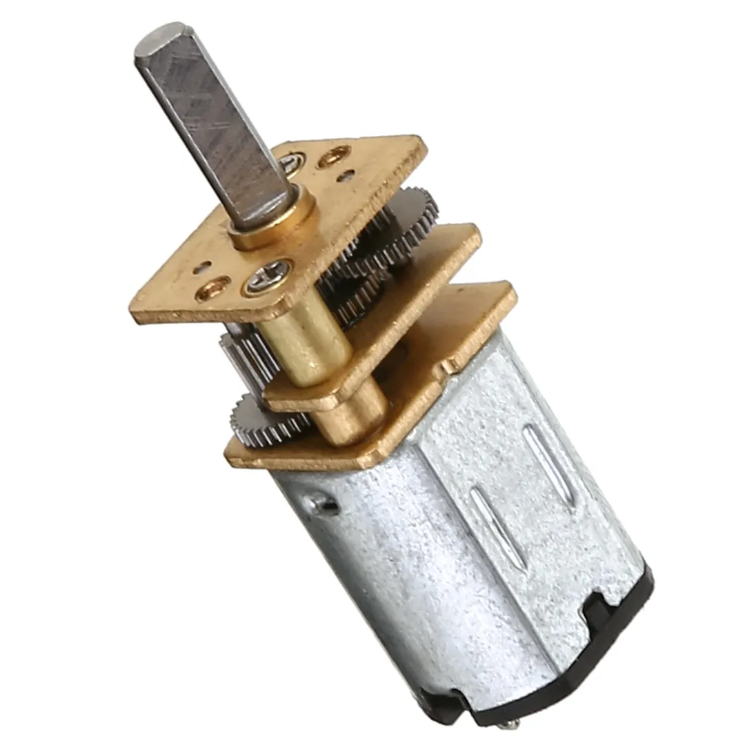 

1X Metal Micro DC Geared Motor N20 30RPM/600RPM/1000RPM/1200RPM DC 3V/6V/12V Micro Deceleration Gear Reducer Motor