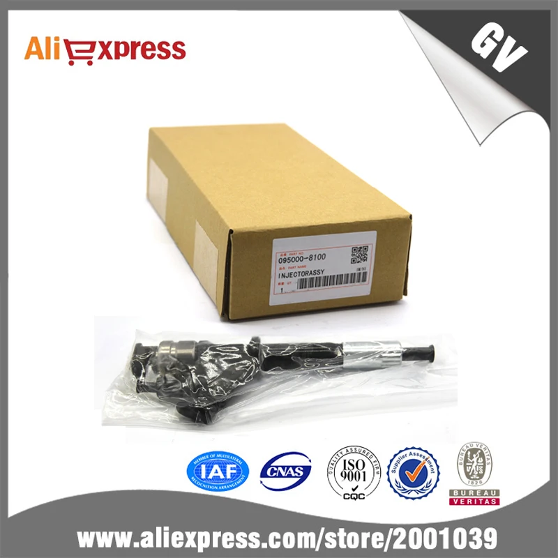 Diesel Топливная форсунка 095000-8100 для DENSO, Common Rail 0950008100, заменить инжектор 095000-8101/095000-8871