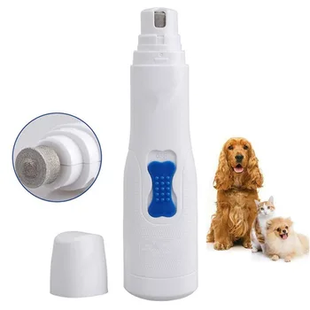 

Portable Battery-powered Auto Painless Pet Nail Clipper Grooming Tool Grinder Electric Clipper Nail Trimmer For Dog Cat
