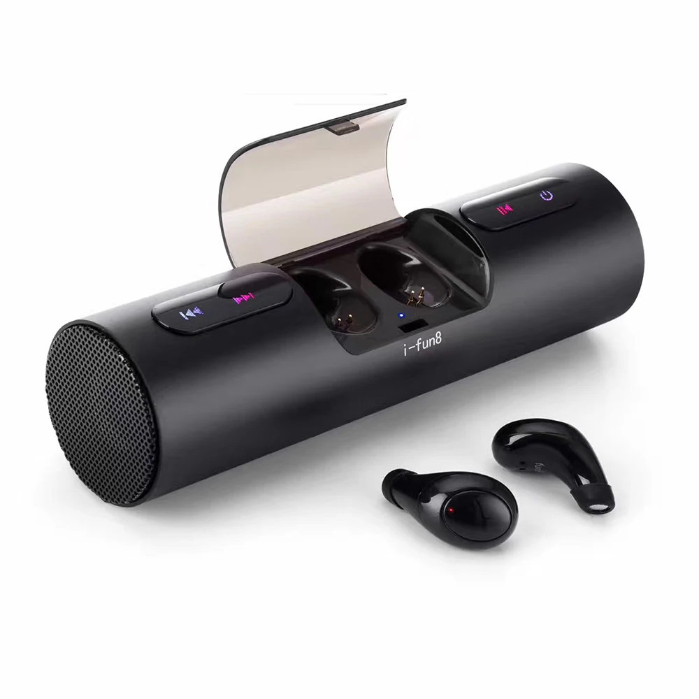 SZDLDT Newest tws ear buds 2 in 1 bluetooth speaker and true wireless