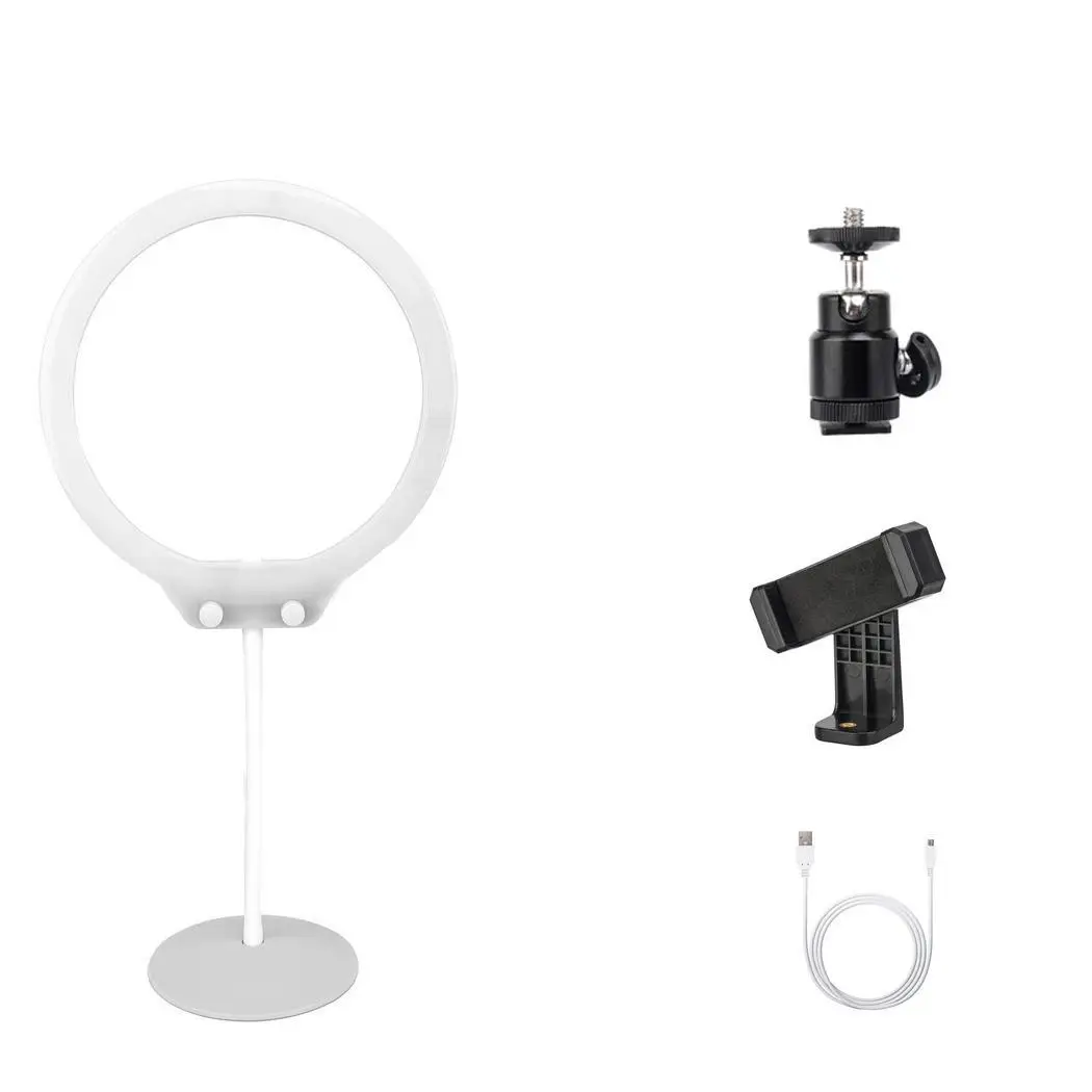 3300 К LED Ring Fill Light Mobile Phone 285x266x20mm/11.2x10.5x0.8inch 7.5W Live Photography Self-Timer Beauty Lamp - Цвет: 3300 К