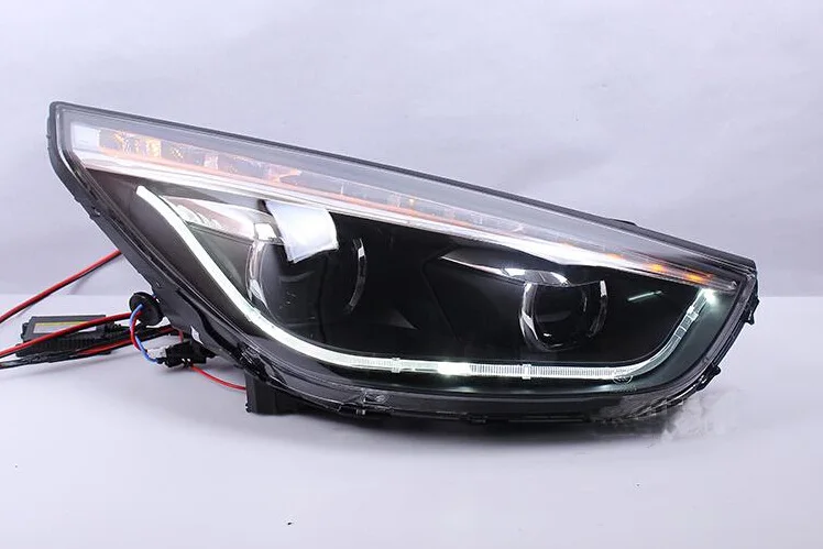 HID, 2010~, автомобильный Стайлинг, IX35 фара, tucson, Solaris, accent, Elantra, Genesis, i10, i20, santa fe, lantra; IX35 фара