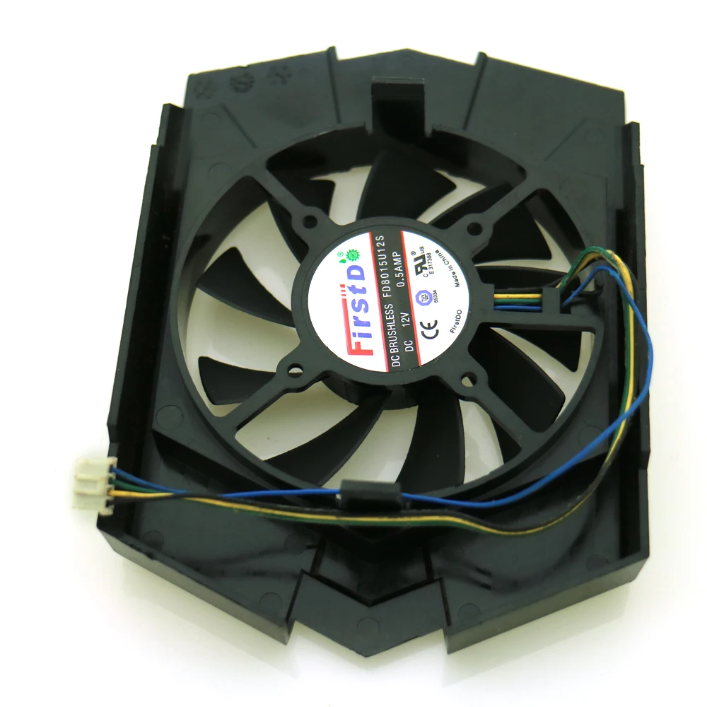 Free Shipping FD8015U12S 12V 0.5A 4Pin 31*31*31*31mm Fan For ASUS GTX750TI Graphics Card Cooler Cooling Fan