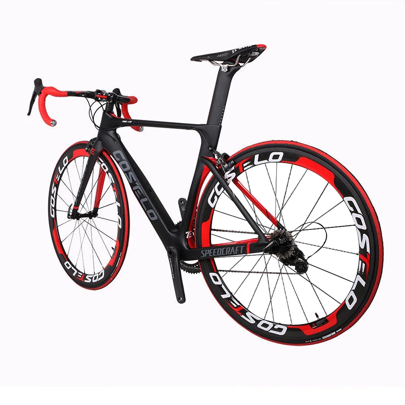 Perfect costelo  carbon fiber road bike,shimano group bicyclette complete carbon bicycle,complete carbon bike bicicleta completa 4
