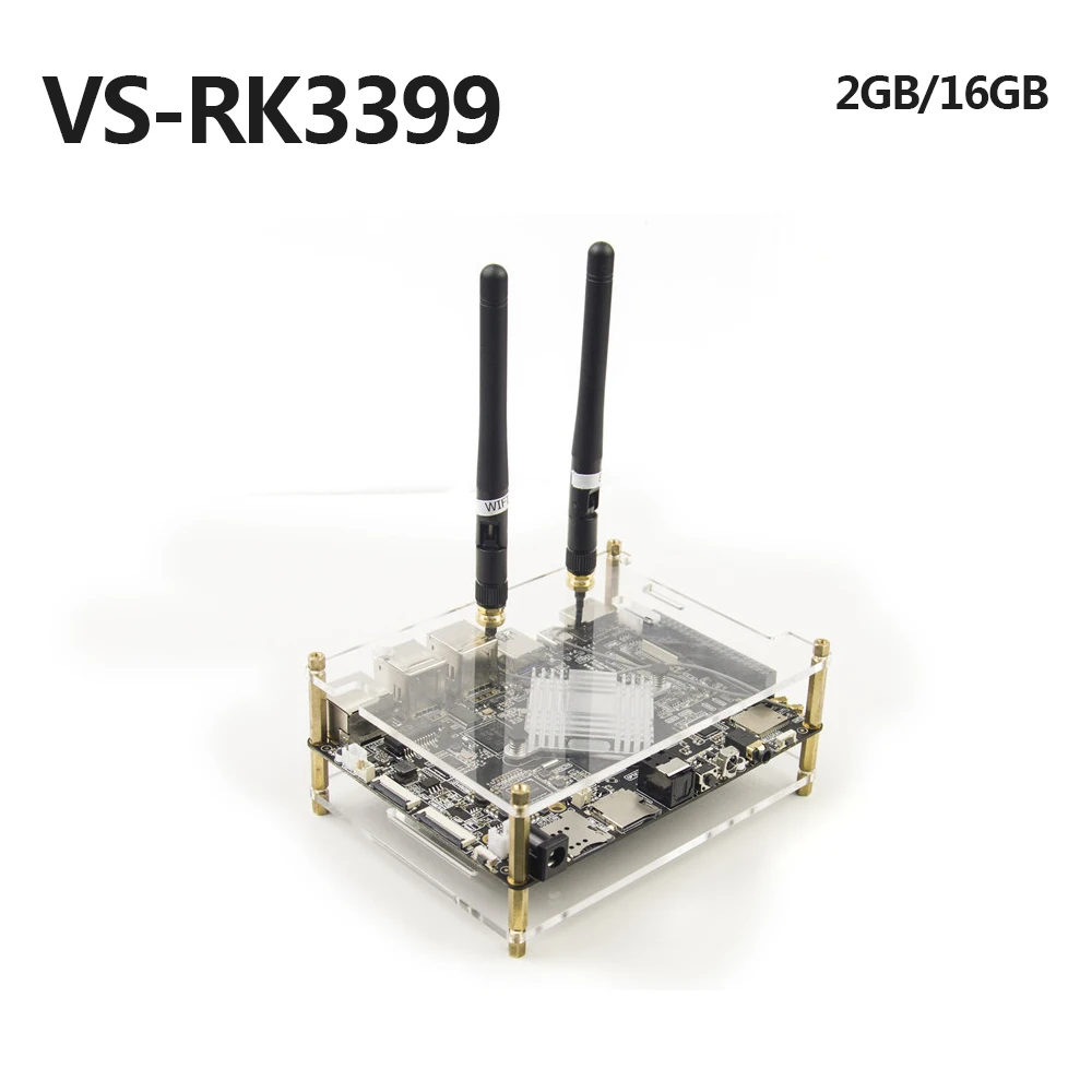 Mecool VS RK3399 DIY RK3399 Mali-T860 ТВ приставка супер макетная плата 4 к 10 бит VP9 Android 7,1 Smart медиаплеер - Цвет: 2GB 16GB