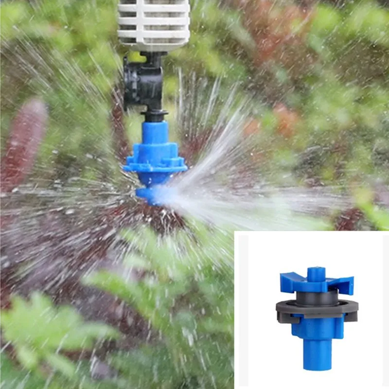 

360Degree Rotary Sprinkler Hanging Fog Nozzles Greenhouse Garden Micro Drip Irrigation Fitting Watering Sprayers Nozzle M101