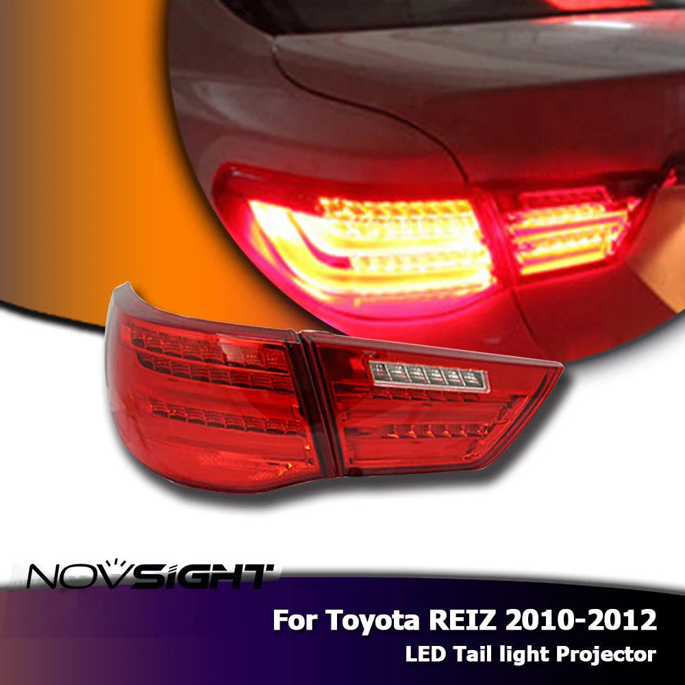 

NOVSIGHT 2Pcs Waterproof Auto Lighting High Beam Low Beam Turn Signal Lamp Set For Toyota REIZ 2010-2012