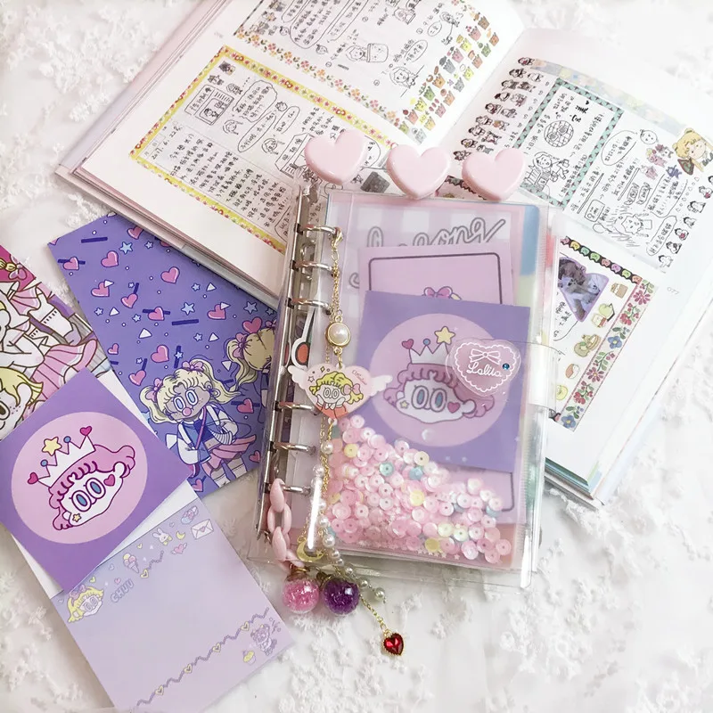 DIY блокнот Bingbing Super Star рубанок Kawaii Bullet Journal Дневник для девочек органайзер для студентов ежедневный Еженедельный план канцелярские принадлежности подарок