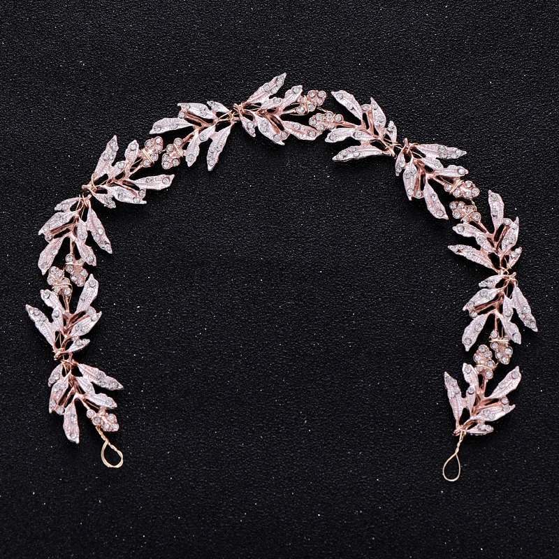 Vintage Leaf Bridal Hair Accessories Tiara Women Hair Accessories