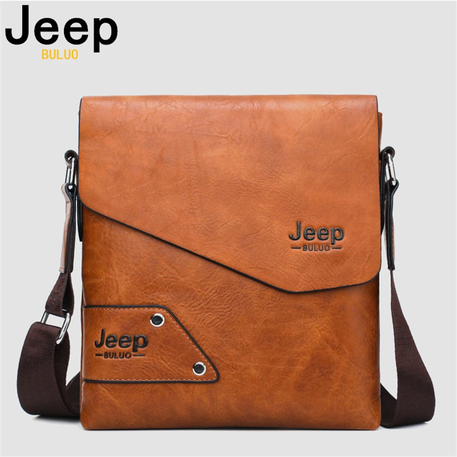 جيب BULUO الرجل حقيبة ساعي 2 قطعة Sst حار بيع جديد Crossbody حقائب كتف للرجال الأعمال عارضة عالية الجودة حقيبة الجراب الجلدية