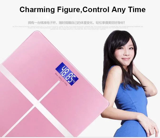 Precision 180KG 0.1KG Personal Scales Electronic Bathroom Human Body Floor Scale Portable Body Weighing Balance Weight Device