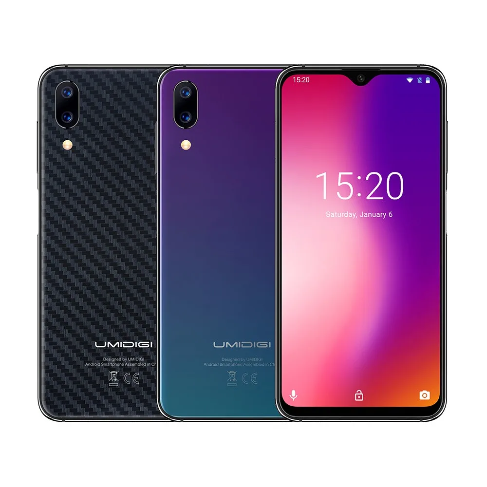 UMIDIGI One Max Waterdrop полноэкранный мобильный телефон 4150 мАч 4 Гб 128 ГБ 6,3 глобальная версия смартфон NFC Беспроводная зарядка Face ID