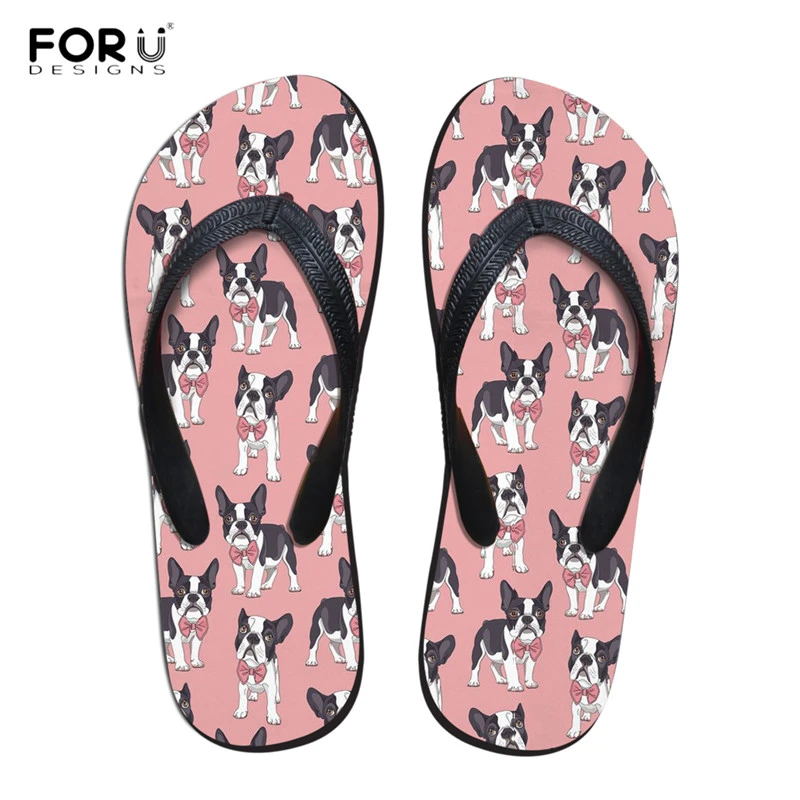boston terrier slippers
