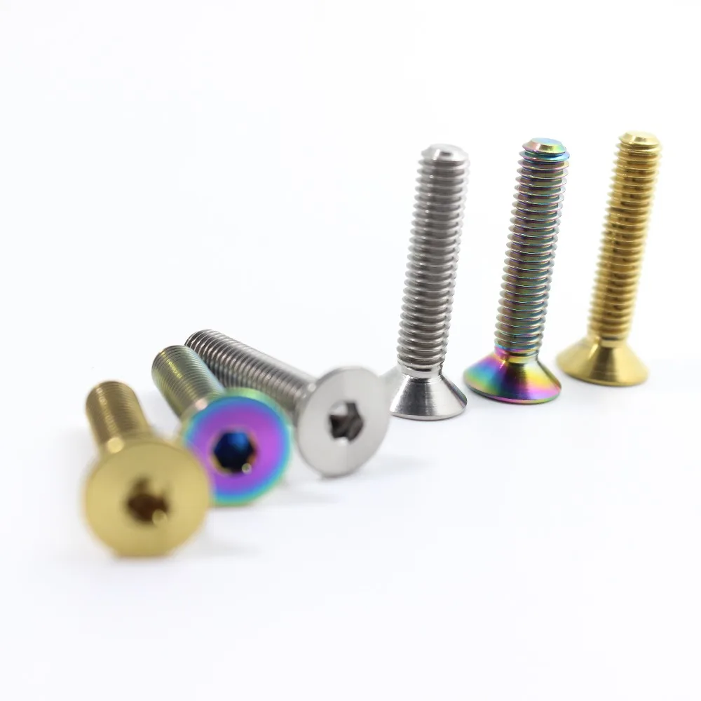 Mtb Bike Headset Bolts M6 * 30 mm Titanium Headset Boltsbicycle