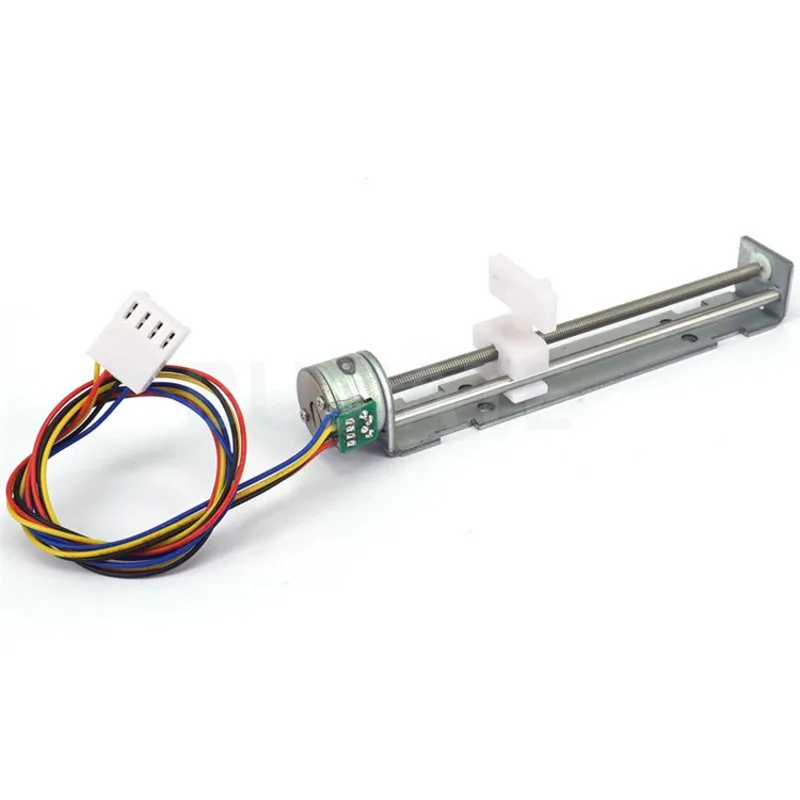 DC 12V Stepper Motor with Linear Screw Nut Slider for DIY Engraving Machine. Step Angle Stepper Motor Screw