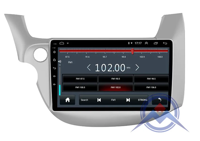 Best ZOHANAVI 10.2 inch Android 8.1 Car DVD Multimedia Player GPS Navigator for Honda Fit/Jazz 2008-2013 auto radio build in wifi 15