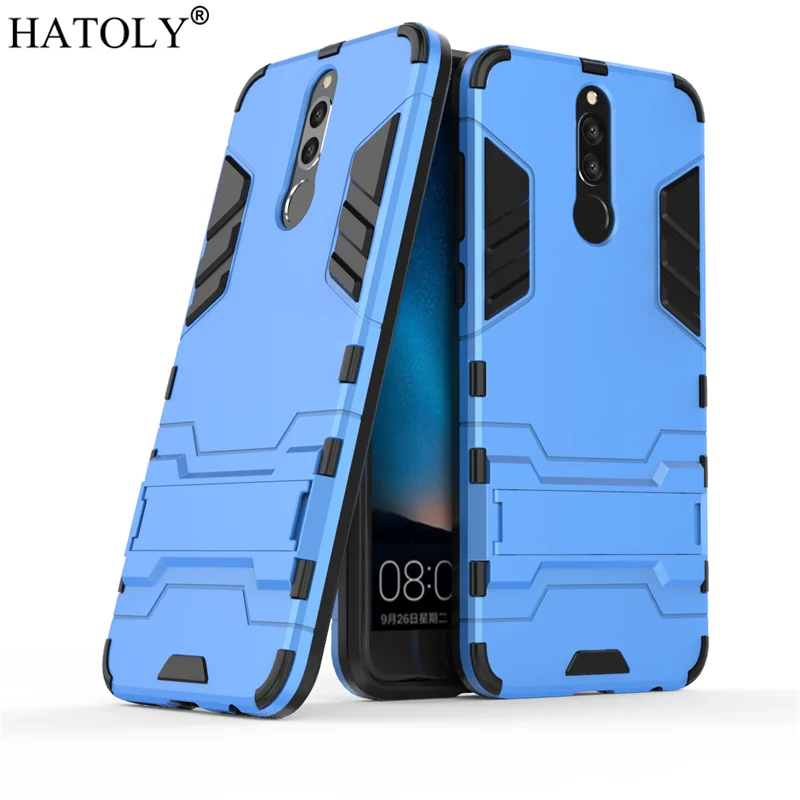 For Huawei Mate 10 Lite Case Robot Armor Shell Hard Phone Cover for Huawei Mate 10 Lite Protective Case for Huawei Mate 10 Lite