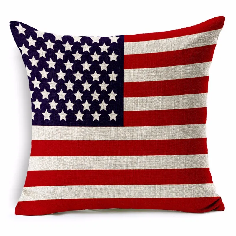 United States Pillowcase Cushion Cover