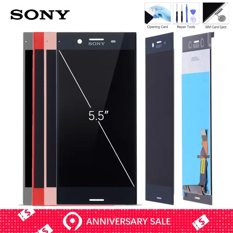 

5.5" 4K IPS LCD for SONY Xperia XZ Premium LCD Display Touch Screen Digitizer Assembly XZ Plus LCD Display Screen Replacement