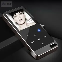 DOITOP X05S мини из металла Сенсорный экран без потерь HIFI MP3 музыкальный плеер Встроенный динамик Поддержка Запись TF карты FM видео электронная